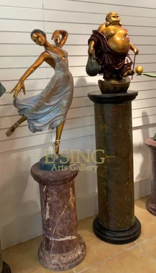 Top Collection Glory of Falling Statue Sculpture in Cast Bronze Sculpture